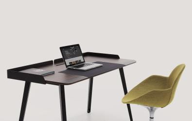 Sekretär - Schreibtisch hochwertige Materialien Echtholz