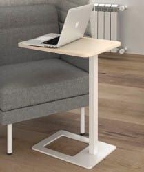 Laptop-Tisch Mobi - Weißes Untergestell